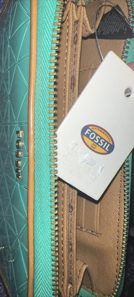 Muñequera Fossil Sydney Jade Tech Friendly Leer Geométrica Diseño Raro Foto 3 de 4