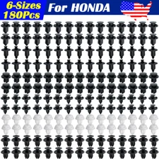 180 x For HONDA CIVIC ACCORD Trim Panel Clips Bumper Fender Fastener Push Rivets