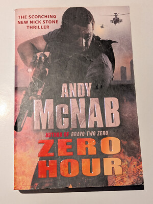 Andy McNab Zero Hour Paperback Book PreOwned Fiction Action