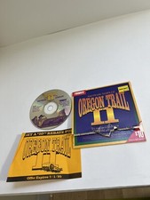 Oregon Trail II Windows PC CD-ROM, 1996 MECC, Classic Vintage Computer Game.