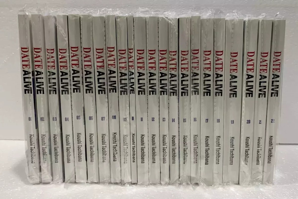 Date A Live Complete Set English Version Light Novel Vol 1-22 by
