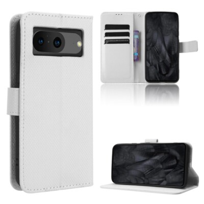 For Google Pixel 8 Diamond Texture Leather Phone Case cover shell