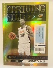 2023-24 Panini NBA Hoops Toumani Camaro Holo Gold Foil SP Arriving Now Rookie RC