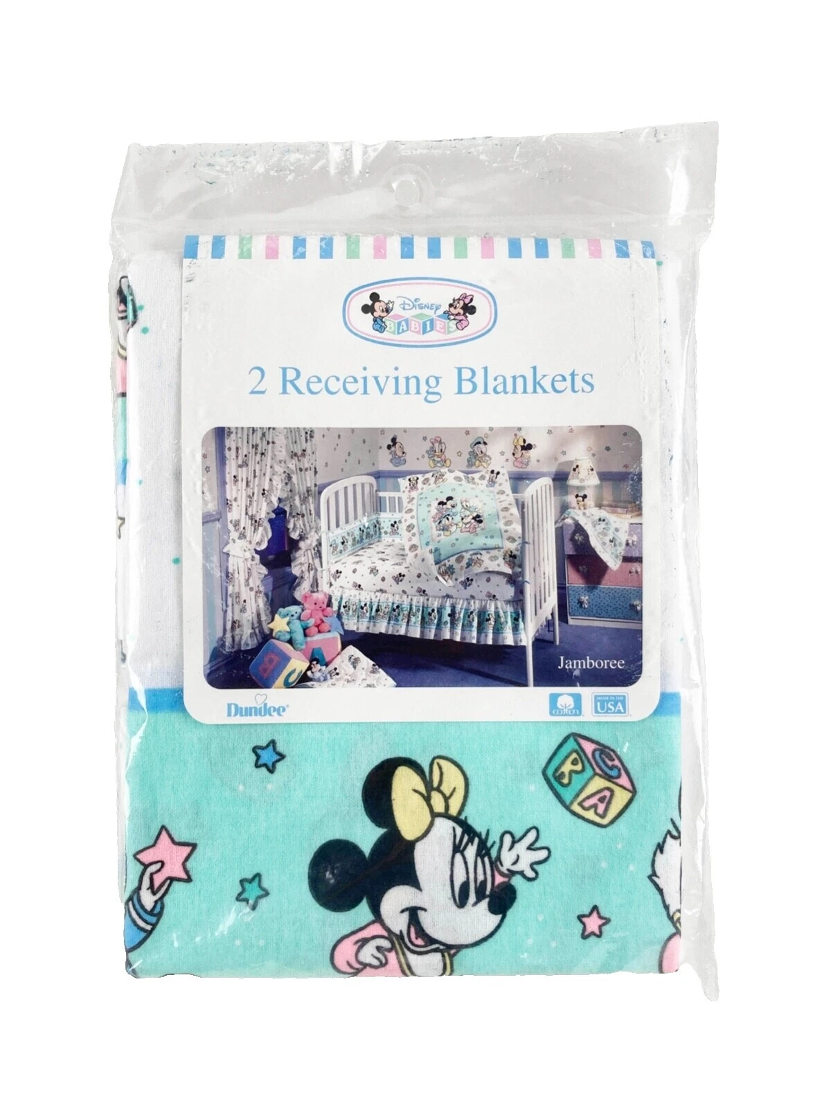 Mickey Mouse y sus Amigos Guardería Ropa de cama de algodón unisex