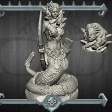 Euryale | Medusa | Miniature for Tabletop games like D&D and War Gaming