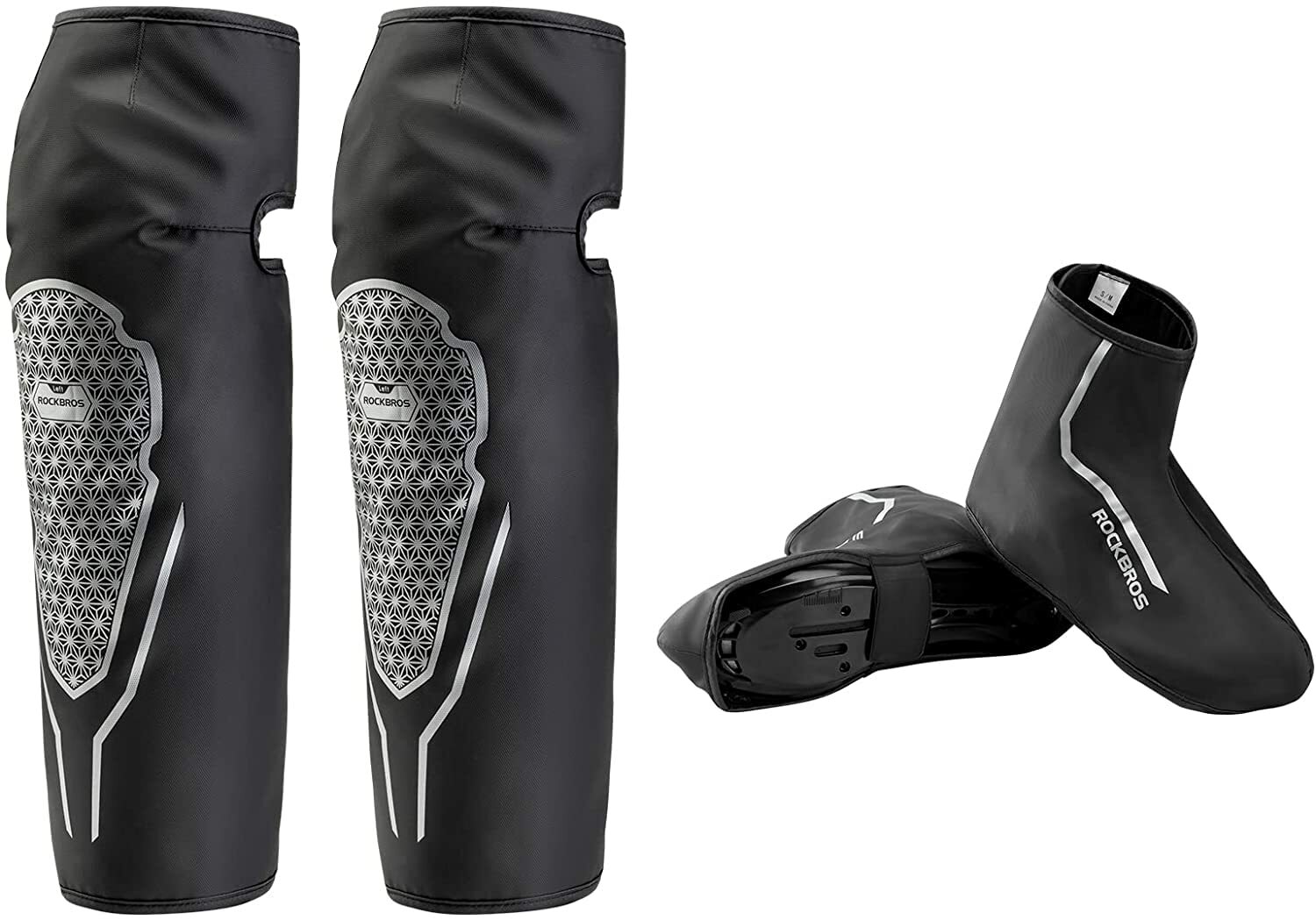 ROCKBROS Bicycle Overshoes Winter Leg Warmers Outdoor Thermal Leg Warmers 1 Pair 7190₽