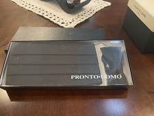 Pronto Uomo Black Silk Cumberband And Bow Tie