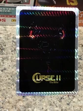 Curse 2 The Bite 1990’s Prismatic Prism Vending Machine Sticker Horror RARE