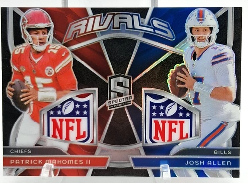 2024 Spectra Patrick Mahomes Josh Allen Rivals Dual  Helmet Shields READ ME ✔