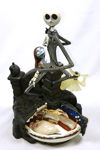 2003 Disney Gallery Nightmare Before Christmas Markrita Jack Sally Zero Figurine - Picture 12 of 21