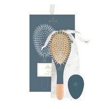 BACHCA PARIS Hair Kit Dark Blue - Hair Brush  Mirror Brand New in Box