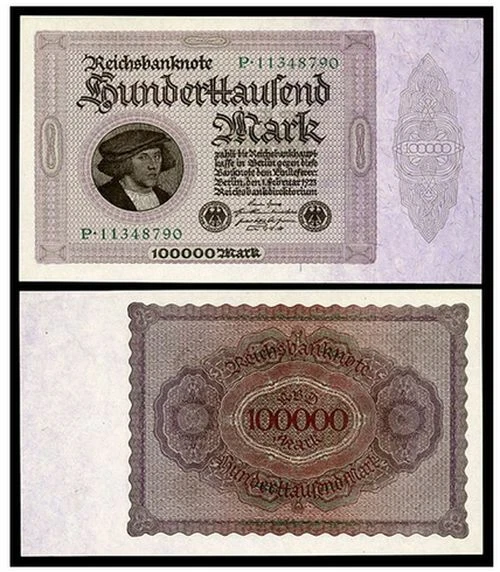 50 DIFF HISTORIC HI GRADE GERMAN EMPIRE & INFLATION BILLS 1900-23! $1000 RETAIL! - Image 3 of 3