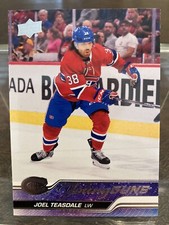 2023-24 Upper Deck Series 2 Joel Teasdale Young Guns Rookie RC #459 Canadians