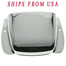 KAISH Chrome Electric P Bass Bridge Protector Precision Bass Bridge Cover