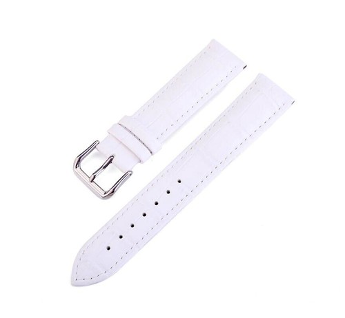 Leder Uhrenarmband Uhr Armband Lederarmband Leder-Uhrenband 5 Farben 12~24 mm - Picture 7 of 7