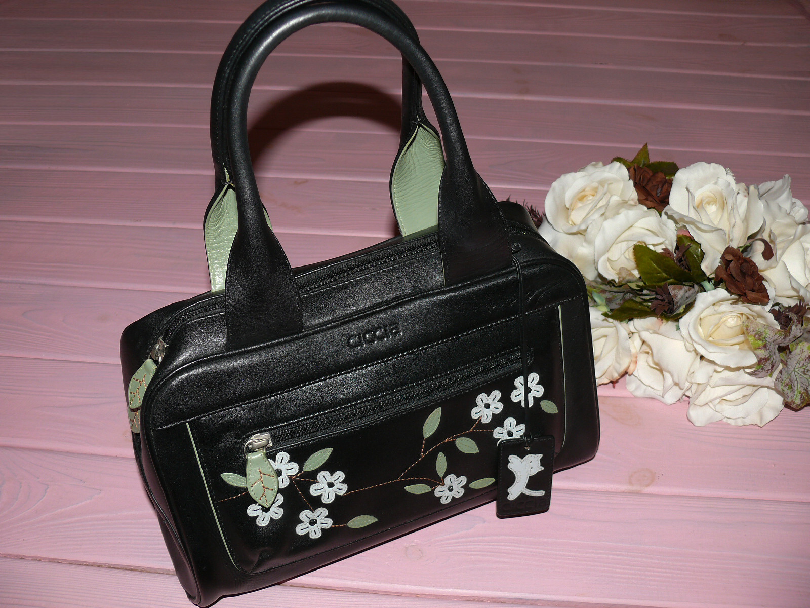Rare limited edition Ciccia Radley London Black Leath… Gem