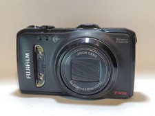 FUJIFILM FinePix F600EXR Black Digital Camera Tested Zoom Flash Defect Japan
