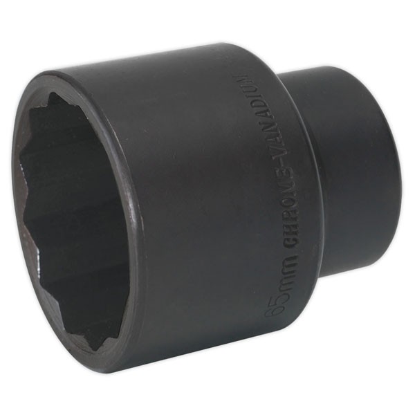 Sealey Impact Socket 50mm Bi-hex 3/4""sq Drive