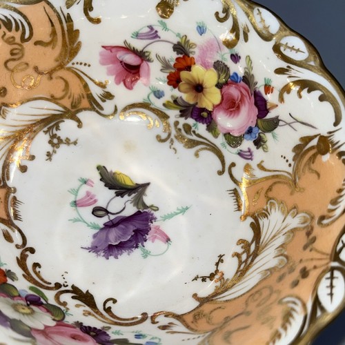 Antique English Victorian Wire Stapled Repaired Cup & Saucer 1860s Marked 2/896 - Picture 20 of 24