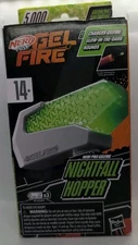 Nerf Pro Gelfire Nightfall Hopper & 5000 Glow in The Dark Dehydrated Rounds P...