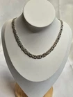 Vtg Danecraft Sterling Silver Necklace 12.58g Fine Jewelry 15.75" Spring Ring