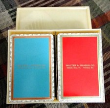 LOT vintage RANKIN CO. PLAYING CARDS townson md drexel