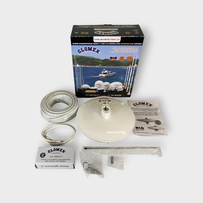 Glomex V9125AGCU/DAB20 DVB-T2 Talitha TV Antenna W/ Accessories - NEW/Old Stock