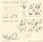 2 x GB RM FDC: 2010 WINNIE THE POOH - Set & Sheet + Bureau Cancels