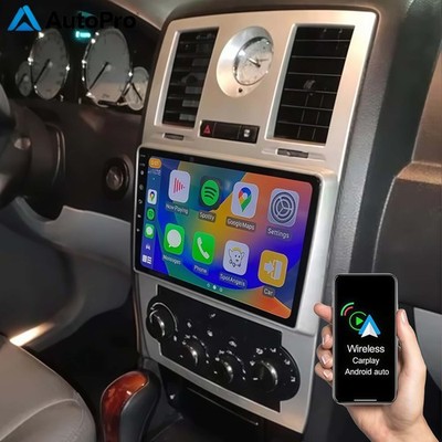 FOR CHRYSLER 300C 2004-2007 ANDROID 15 CARPLAY CAR STEREO RADIO GPS NAVI WIFI BT