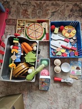 Melissa and Doug Wooden Play Food Set Felt Lo...