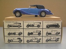 Solido 1148 - 1939 Delahaye 135M Figoni-Falaschi Two-Tone Blue 1/43 scale MIB