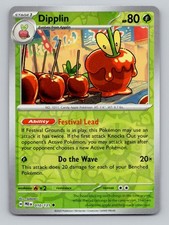 Dipplin 010/131 Uncommon Prismatic Evolutions Pokemon Reverse Holo Near Mint