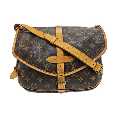 Louis Vuitton Monogram Saumur 30 Iconic Classic Logo Print - Fair #G4KBUG