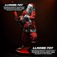 1/6 32CM Terrifier Santa Art The Clown 3d Print Model Unpainted Statue Figure