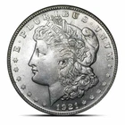 1921-S Morgan Silver Dollar (BU)