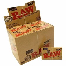 RAW 300'S CLASSIC 1 1/4 Bl&auml;ttchen TYP B (40 Hefte x 300 Bl&auml;ttchen)