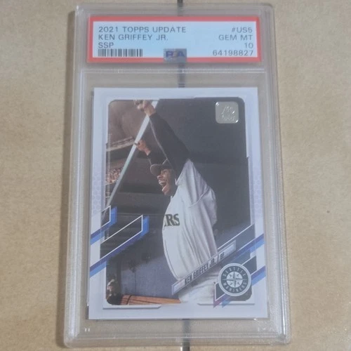 2021 Topps Update Series SSP Ken Griffey Jr. #US5 PSA 10 Seattle Mariners