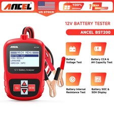 ANCEL BST200 Car Battery Tester Automotive Battery Load Tester Tool 100-1100 CCA