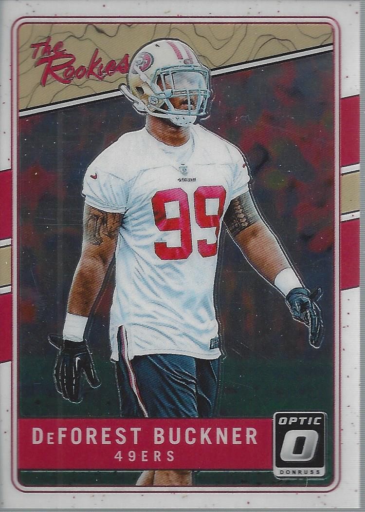DeForest Buckner Panini Donruss the Rookies #33 Base