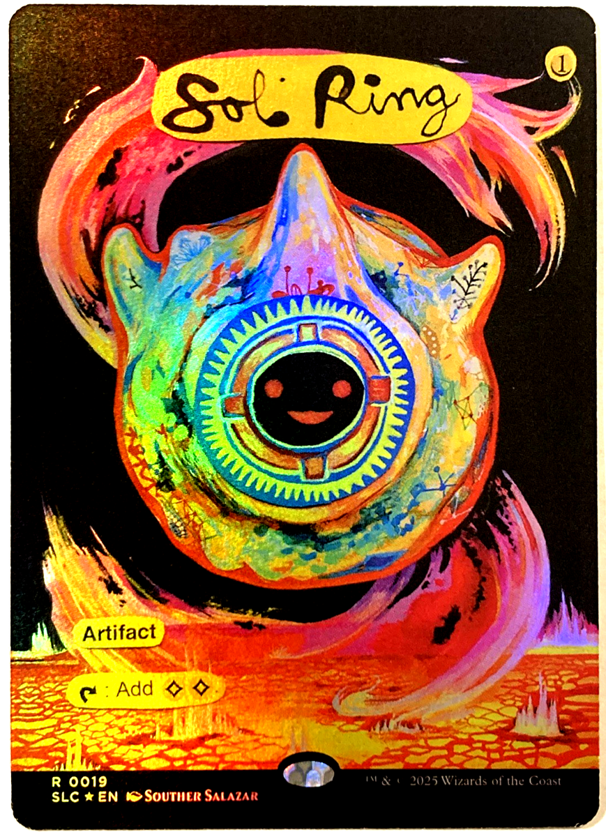 太陽の指輪　Sol Ring ハロー フォイル Halo foil SLD Sol Ring (Halo Foil) Secret Lair Countdown Kit Foil for sale