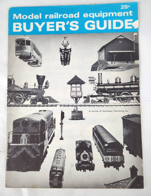 1966-67 KALMBACH MODEL RAILROAD EQUIPMENT BUYER'S GUIDE (W4)