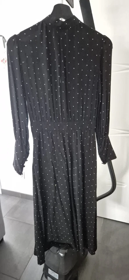 🖤 Robe noire à pois blancs — & Other Stories - Photo 2/4