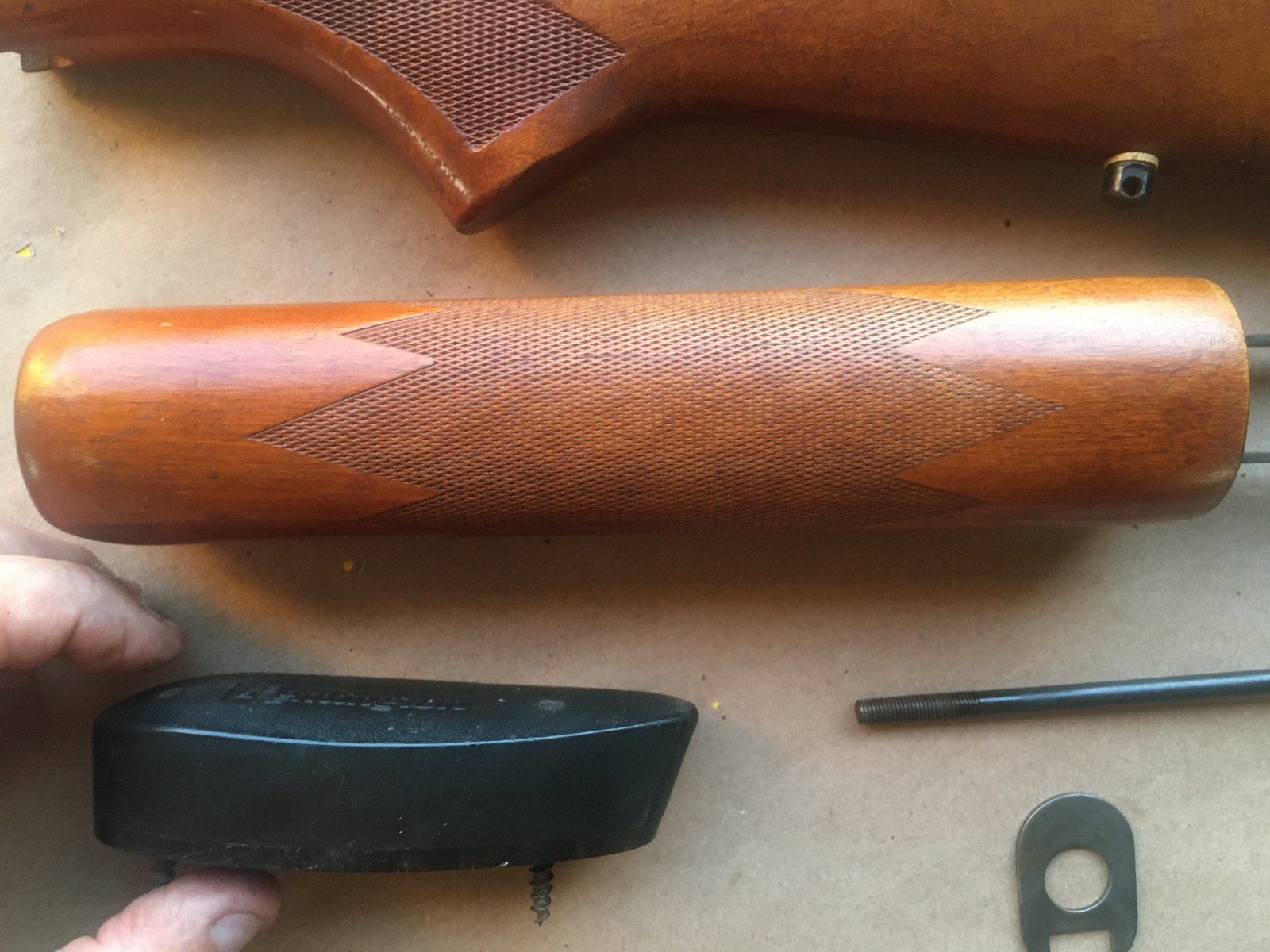 Remington 870 Express 12 Gauge Stock  & Forend - Slide Action - Butt Pad &  Bolt