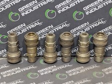 USED Lot of 6 Perfecting Coupling Series D 3/8" Quick Disconnect Couplings