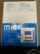 Brand New Boxed Underfloor Heating Thermostat White White Finish