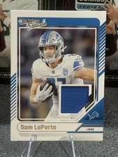 2024 Donruss Rookie Phenom Lions Jerseys Sam LaPorta Patch