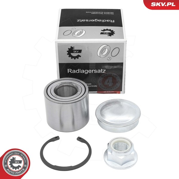 Esen SKV 85SKV049 Radlagersatz Hinten Links Rechts FüR Dacia Renault-image
