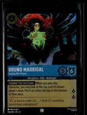 Disney Lorcana Wilds Unknown Bruno Madrigal Seeing the Future Foil 156/204