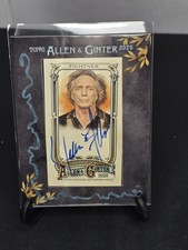 2025 Topps Allen & Ginter Actor William Fichtner Star Auto Black Framed Mini /25
