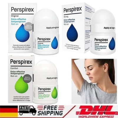 Perspirex Deodorant Antitranspirant Roll-On Long 20mL -(Strong Comfort Original)